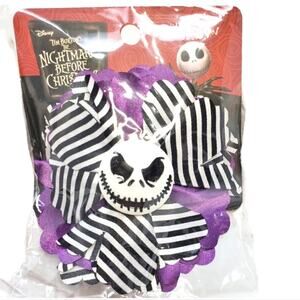 Disney Loungefly Jack Skellington Hair Bow Nightmare